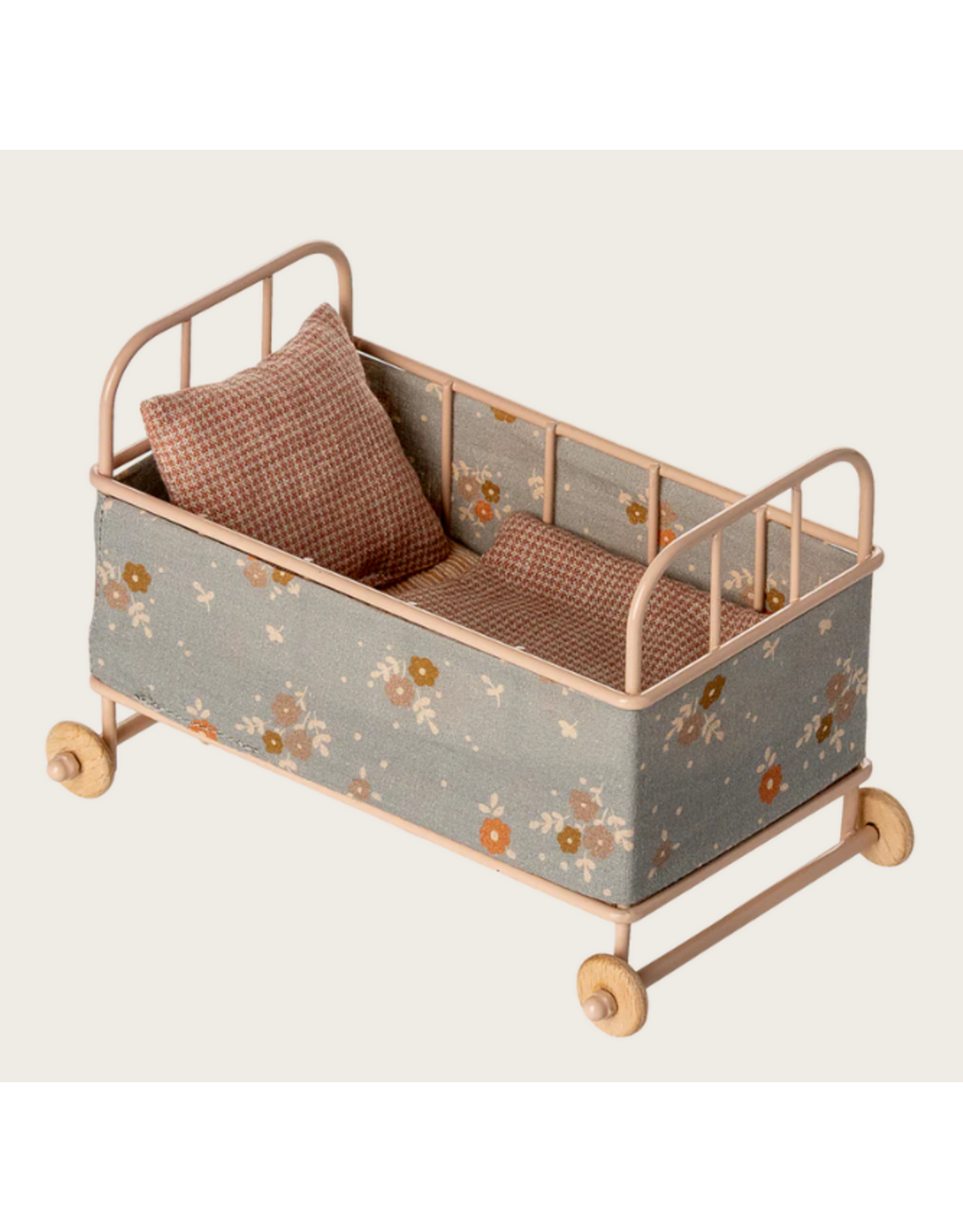 MAILEG Lit enfant, Micro - Rose Poudré