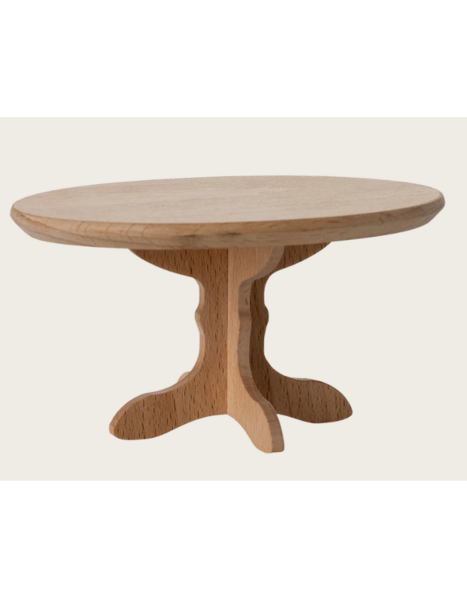 MAILEG Table à manger ovale, Souris - Nature