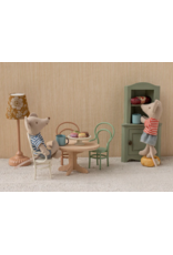 MAILEG Table à manger ovale, Souris - Nature