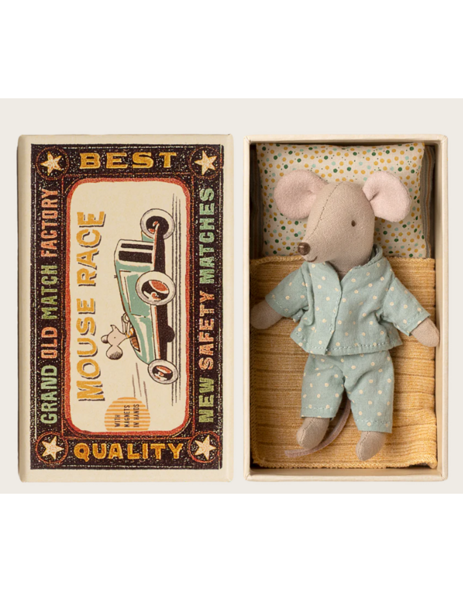 MAILEG Little brother matchbox (magnet hands)