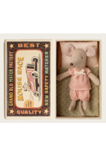 MAILEG Petite sœur souris dans sa boîte d'allumettes