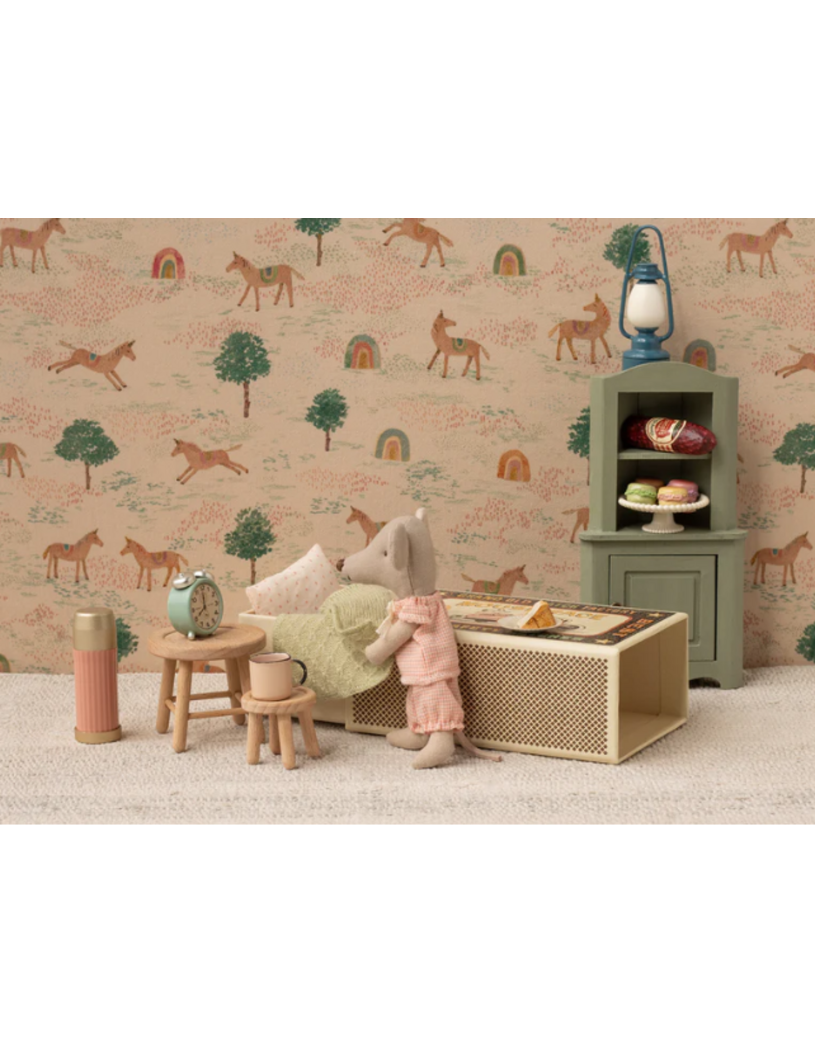 MAILEG Petite sœur souris dans sa boîte d'allumettes