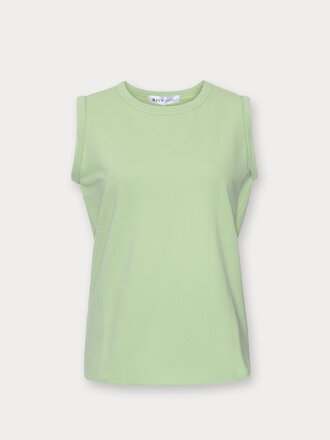 RIVS Lounge RIVS Lounge Shirt Sleeveless Aphrodite soft green RIVS Lounge RIVS Lounge Shirt Sleeveless Aphrodite soft green