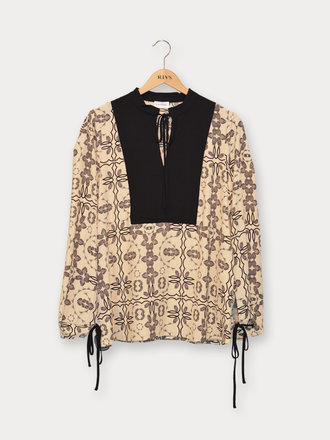 Malene Birger Malene Birger Blouse Balta garian paradise Malene Birger Malene Birger Blouse Balta garian paradise