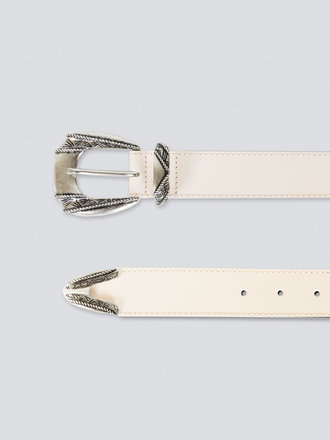 IRO IRO Belt Moska white IRO IRO Belt Moska white