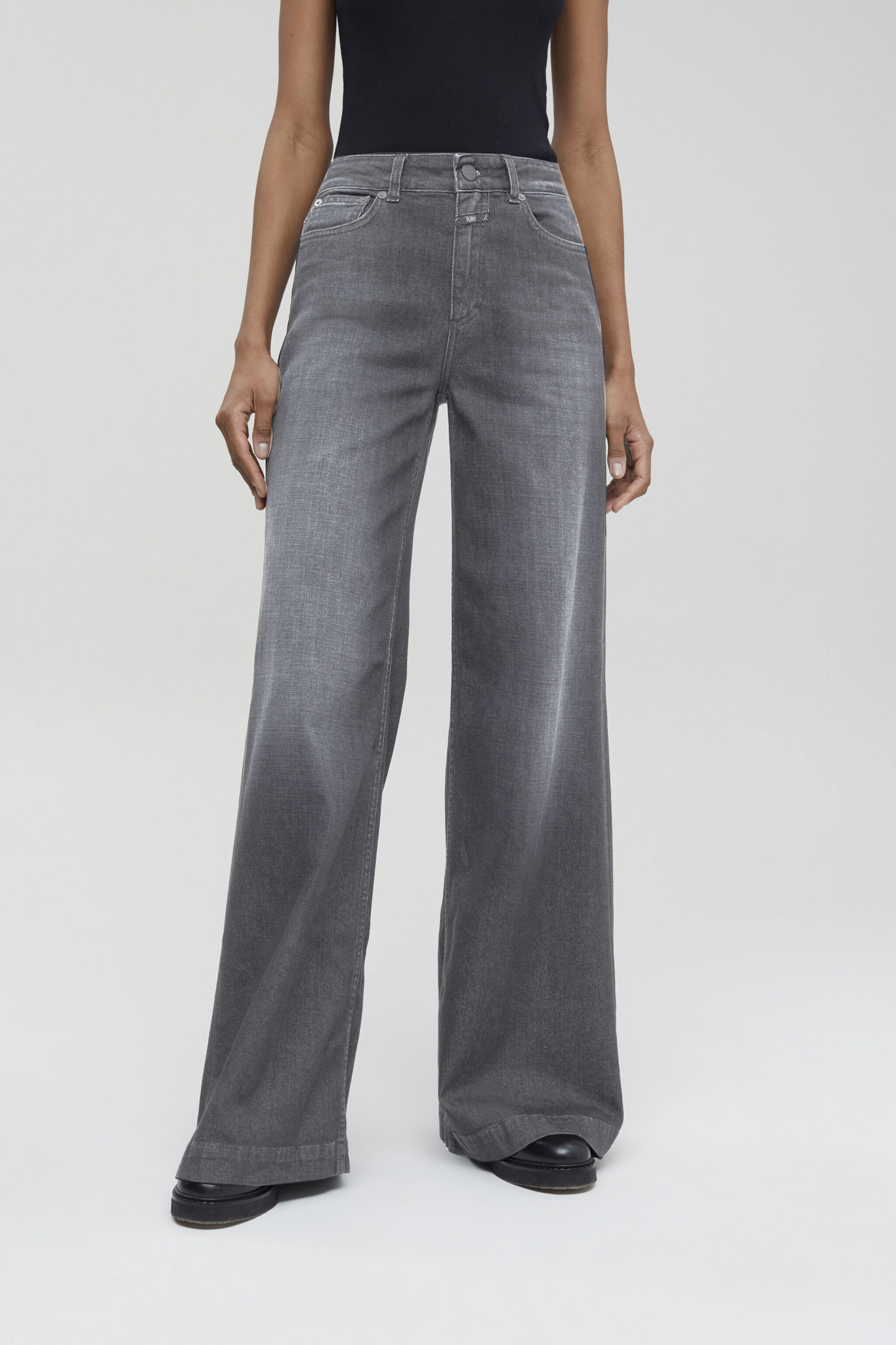 Closed Jeans Glow-up mid grey - RIVS
