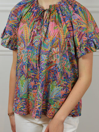Robert Friedman Robert Friedman Blouse Beal bloem print Robert Friedman Robert Friedman Blouse Beal bloem print
