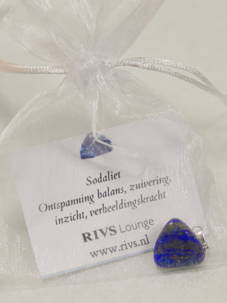 Edelsteen Hanger Sodaliet Edelsteen Hanger Sodaliet