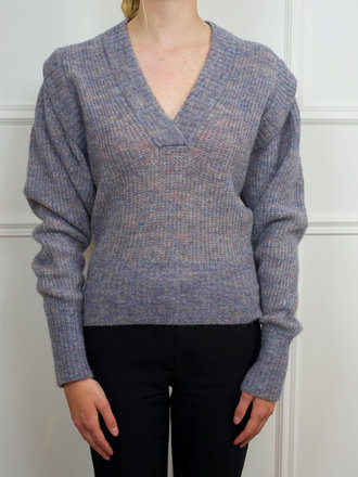 IRO IRO Sweater Delorie multico lilas IRO IRO Sweater Delorie multico lilas