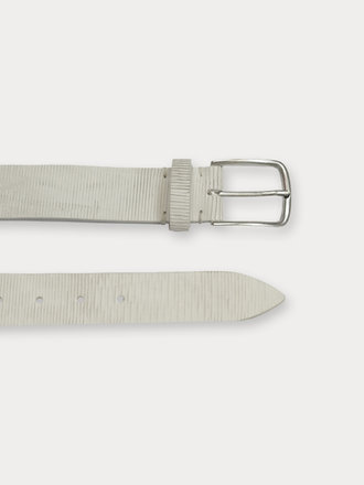 Post & Co Post&Co Leather Belt Blade Lux panna Post & Co Post&Co Leather Belt Blade Lux panna
