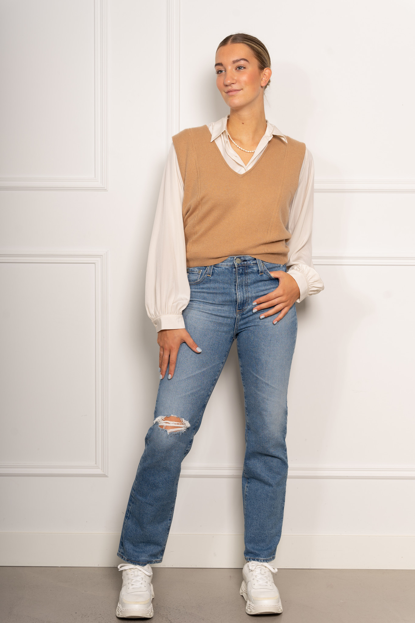 Absolut Cashmere Spencer Genieve camel 