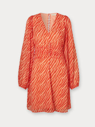 Notes Du Nord Notes Du Nord Genny Recycled Dress zebra Notes Du Nord Notes Du Nord Genny Recycled Dress zebra