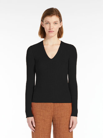 MaxMara MaxMara Radica Top nero unito MaxMara MaxMara Radica Top nero unito