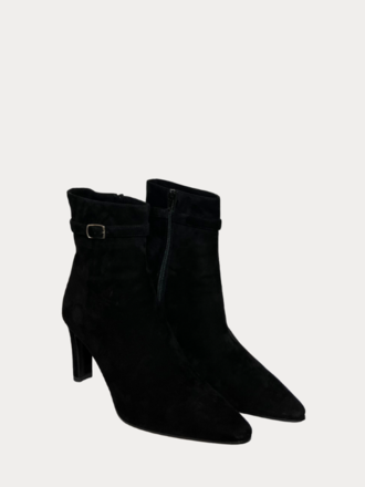 Panara Panara High Heel Buckle Boot nero Panara Panara High Heel Buckle Boot nero