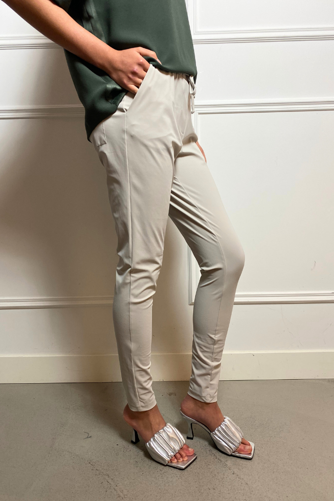 Jersey Trousers Sand