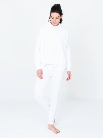 RIVS Lounge RIVS Lounge Turtleneck Sweater Athene white RIVS Lounge RIVS Lounge Turtleneck Sweater Athene white