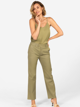 IBANA Ibana Paudine Pants moss green IBANA Ibana Paudine Pants moss green