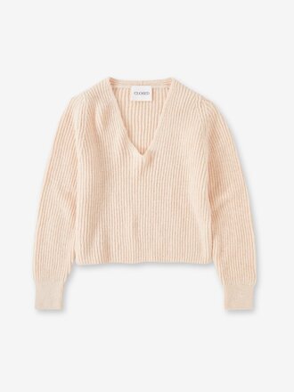 Closed Closed V-Neck Longsleeve albicocca Closed Closed V-Neck Longsleeve albicocca