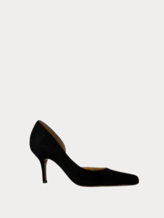 MadOre MadOre Pump suede zwart MadOre MadOre Pump suede zwart