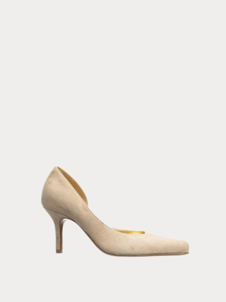 MadOre MadOre Pump suede beige MadOre MadOre Pump suede beige