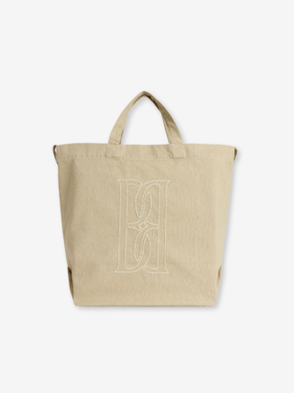 Malene Birger Malene Birger Shayan Cotton Bag oyster gray Malene Birger Malene Birger Shayan Cotton Bag oyster gray