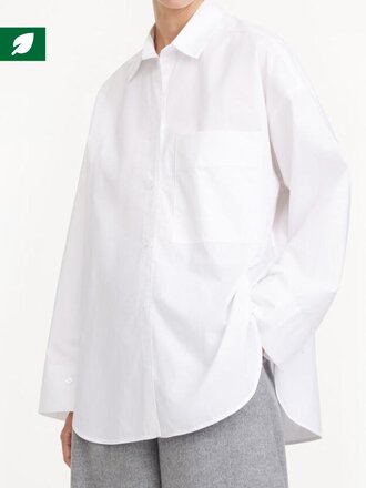 Malene Birger Malene Birger Derris Shirt pure white Malene Birger Malene Birger Derris Shirt pure white