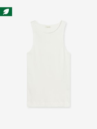 Malene Birger Malene Birger Amani Tank Top soft white Malene Birger Malene Birger Amani Tank Top soft white