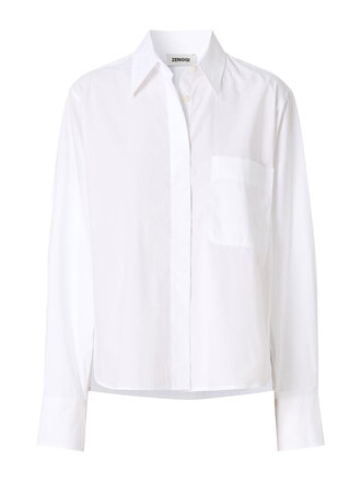 Zenggi Amsterdam Zenggi Amsterdam Poplin Boxy Shirt white Zenggi Amsterdam Zenggi Amsterdam Poplin Boxy Shirt white