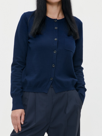 Zenggi Amsterdam Zenggi Amsterdam Cashmere Cardigan deep blue Zenggi Amsterdam Zenggi Amsterdam Cashmere Cardigan deep blue