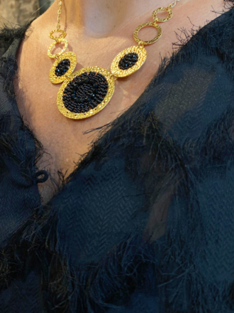 Santibe Sàntibé Patagona Necklace noir Santibe Sàntibé Patagona Necklace noir