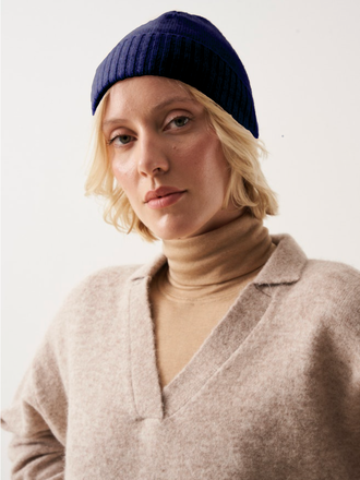 Absolut Cashmere Absolut Cashmere Aven Beanie navy Absolut Cashmere Absolut Cashmere Aven Beanie navy
