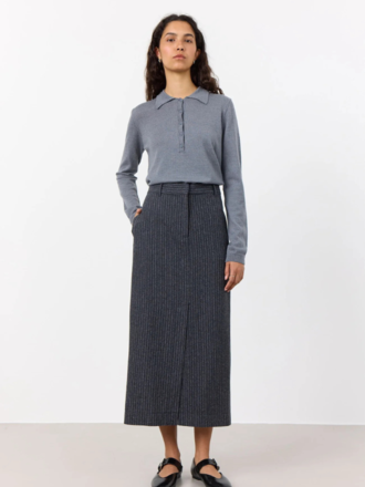 Levete Room Levete Room Iris 2 Skirt dark grey Levete Room Levete Room Iris 2 Skirt dark grey