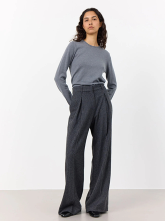 Levete Room Levete Room Iris 1 Pants dark grey Levete Room Levete Room Iris 1 Pants dark grey