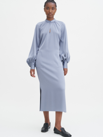 Filippa K Filippa K Belted Long Sleeve Dress air blue Filippa K Filippa K Belted Long Sleeve Dress air blue