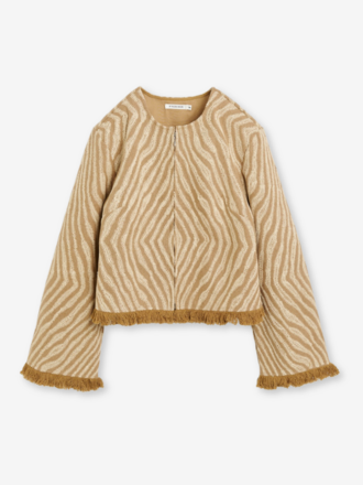 Malene Birger Malene Birger Akello Cardigan zebra print