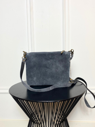 Little Shoulderbag Suede grey Little Shoulderbag Suede grey