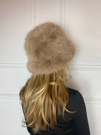 Faux Fur Hat camel Faux Fur Hat camel