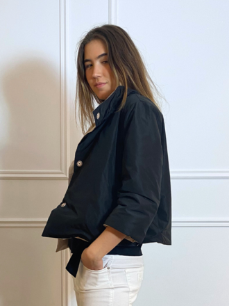 La Salle La Salle Reversible Jacket black/vanilla La Salle La Salle Reversible Jacket black/vanilla