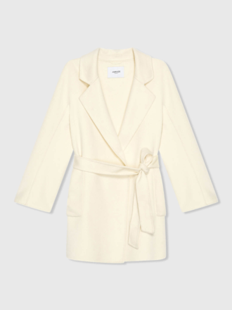 Janice Janice Calvin Cashmere Jas off-white Janice Janice Calvin Cashmere Jas off-white