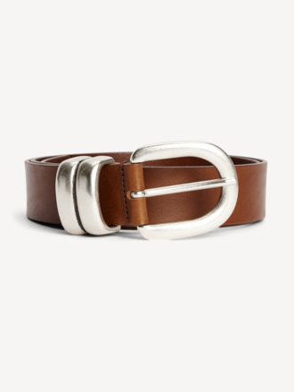 Malene Birger Malene Birger Zoira Belt dark brown silver Malene Birger Malene Birger Zoira Belt dark brown silver