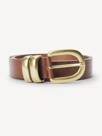 Malene Birger Malene Birger Zoira Belt dark brown gold