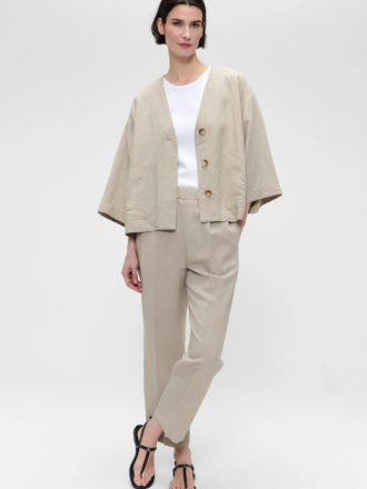 Zenggi Amsterdam Zenggi Amsterdam Sydney Linen Pants green khaki Zenggi Amsterdam Zenggi Amsterdam Sydney Linen Pants green khaki