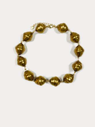 Ketting brons kraal Ketting brons kraal