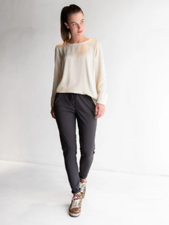 Woman By Earn Woman By Earn Fae Italian Jersey Trousers black Woman By Earn Woman By Earn Fae Italian Jersey Trousers black