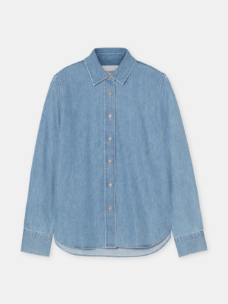 Closed Closed Classic Shirt Visible Placket light blue Closed Closed Classic Shirt Visible Placket light blue