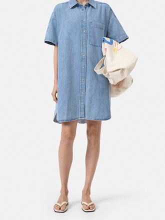 Closed Closed Shirtdress light blue Closed Closed Shirtdress light blue