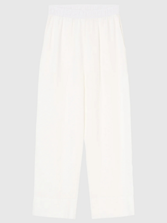 Zenggi Amsterdam Zenggi Amsterdam Sophie Washed Linen Pants white