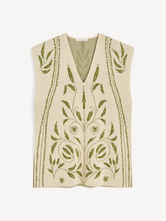 Malene Birger Malene Birger Isolt Top garden jacquard Malene Birger Malene Birger Isolt Top garden jacquard