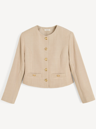 Malene Birger Malene Birger Frida Blazer dark sand Malene Birger Malene Birger Frida Blazer dark sand