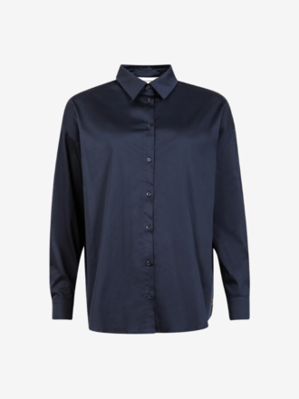 Coster Copenhagen Coster Copenhagen Boxy Classic Shirt Navy